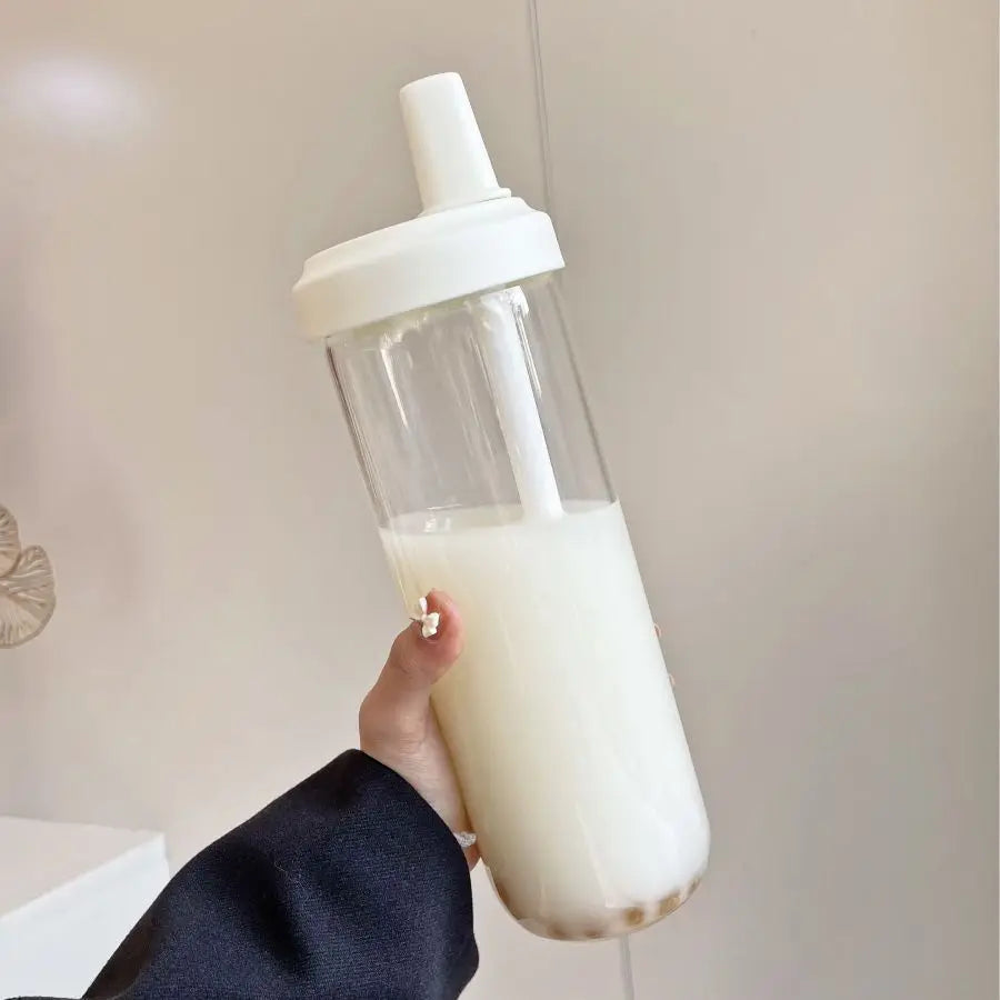 Kaffeinated Kawaii Pearl Straw Bottle