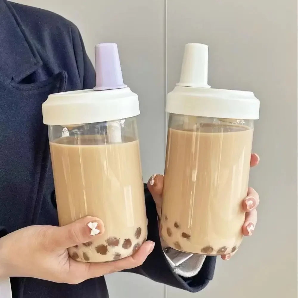 Kaffeinated Kawaii Pearl Straw Bottle