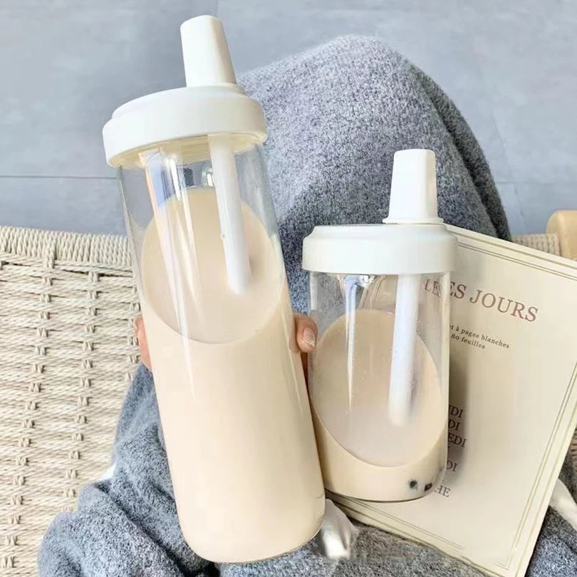 Kaffeinated Kawaii Pearl Straw Bottle