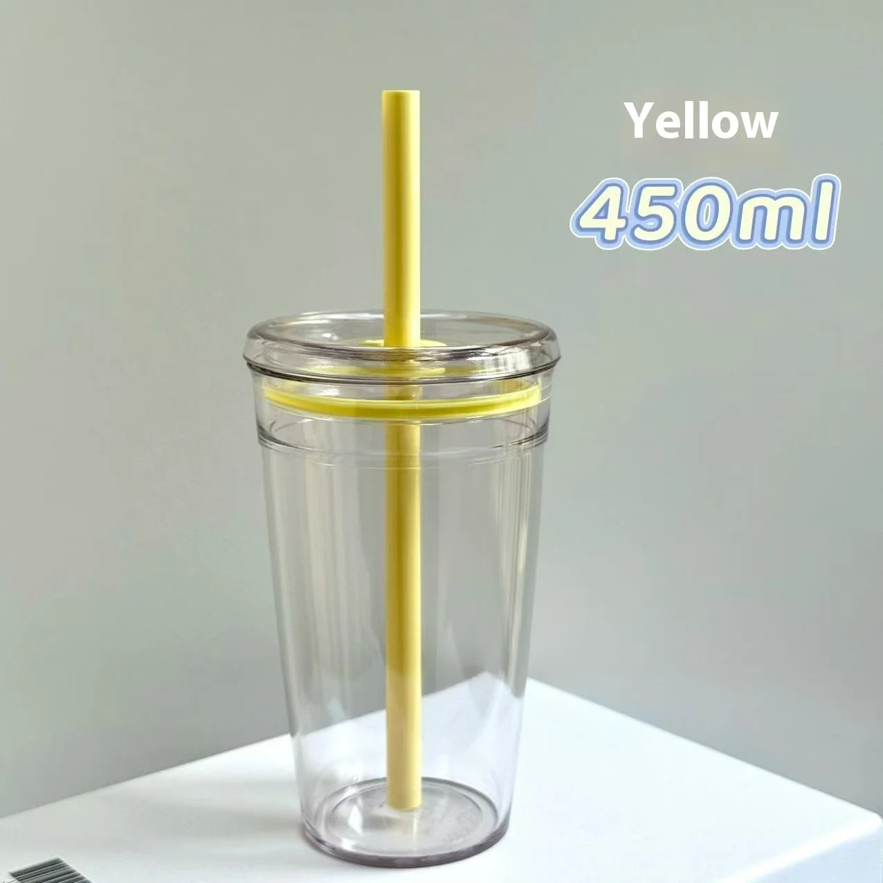 The Minimalist 450ml Glass-Look Tumbler