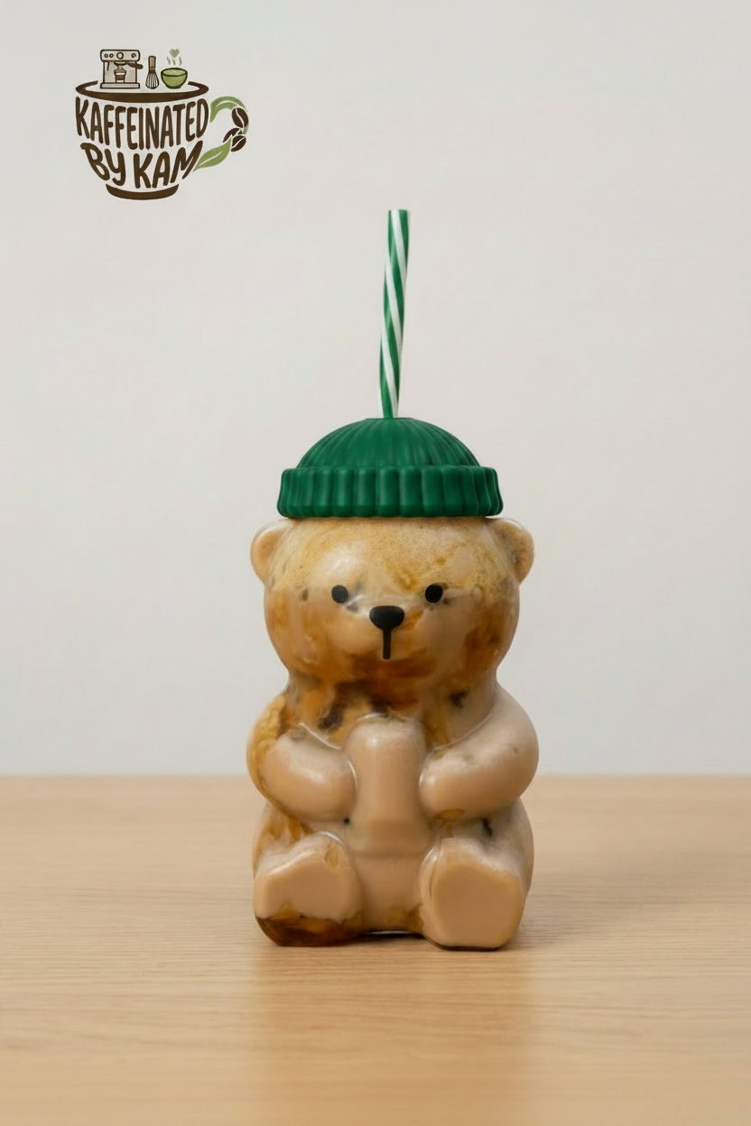 The "Bearly Awake" 20oz Straw Tumbler