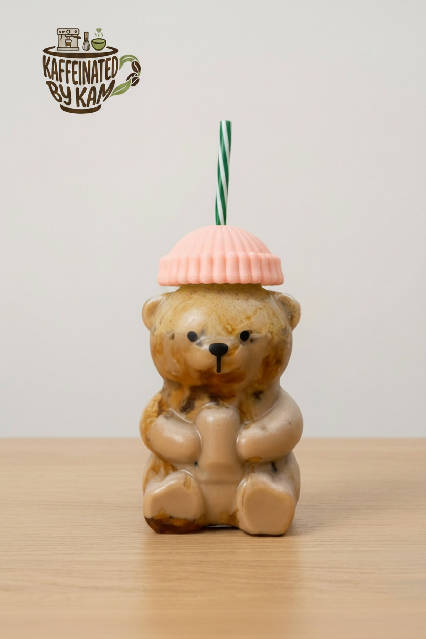 The "Bearly Awake" 20oz Straw Tumbler